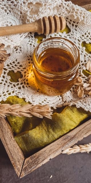 miel, sucre naturel, glucides, céréales, printemps, campagne, alimentation