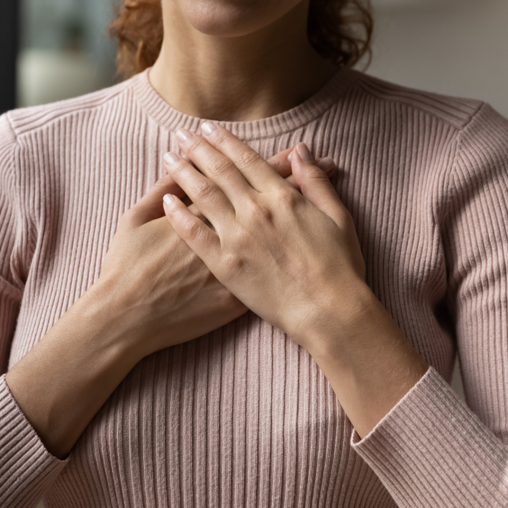 femme, cœur, muscle cardiaque